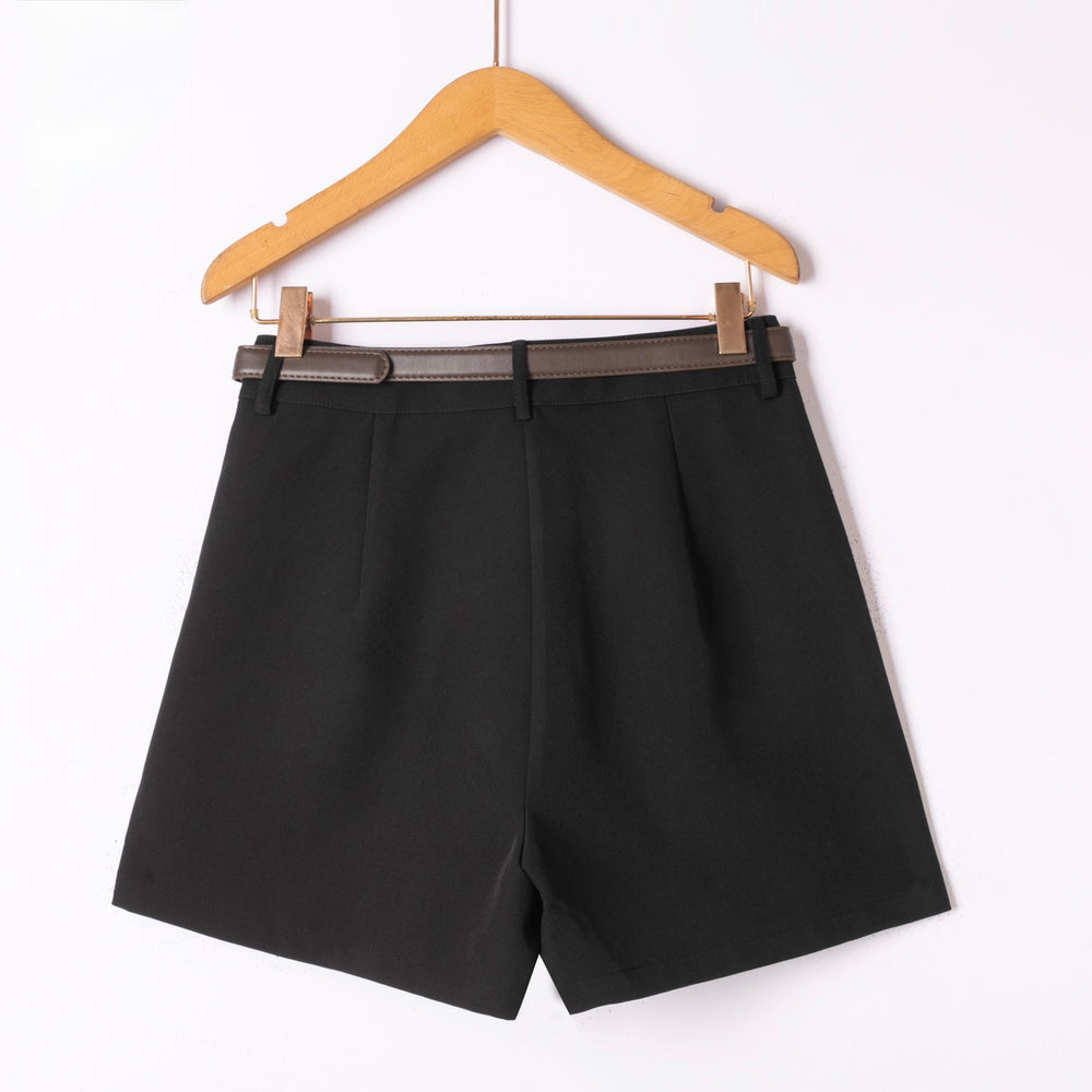 Short ceinture Noir Zp1443