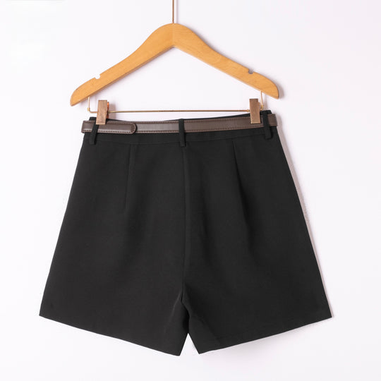 Short ceinture Noir Zp1443
