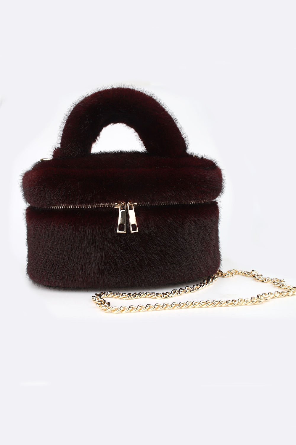 Petit Sac fourrure uni 15719