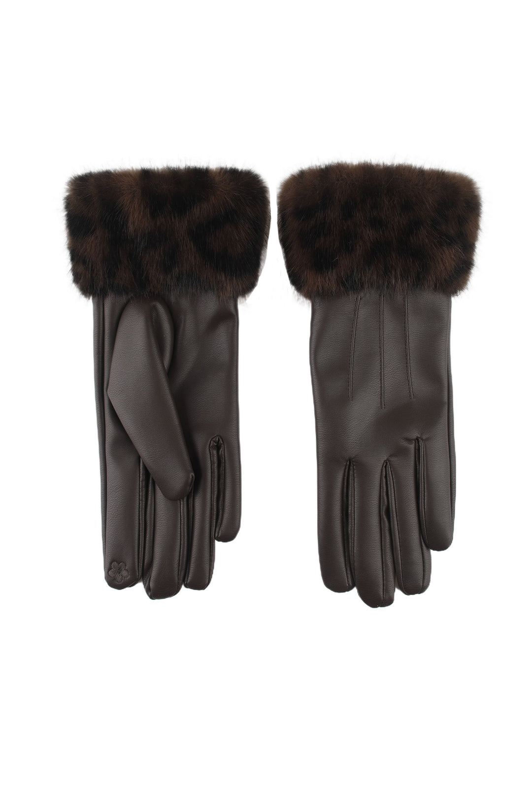 Gant similicuir fourré 92031