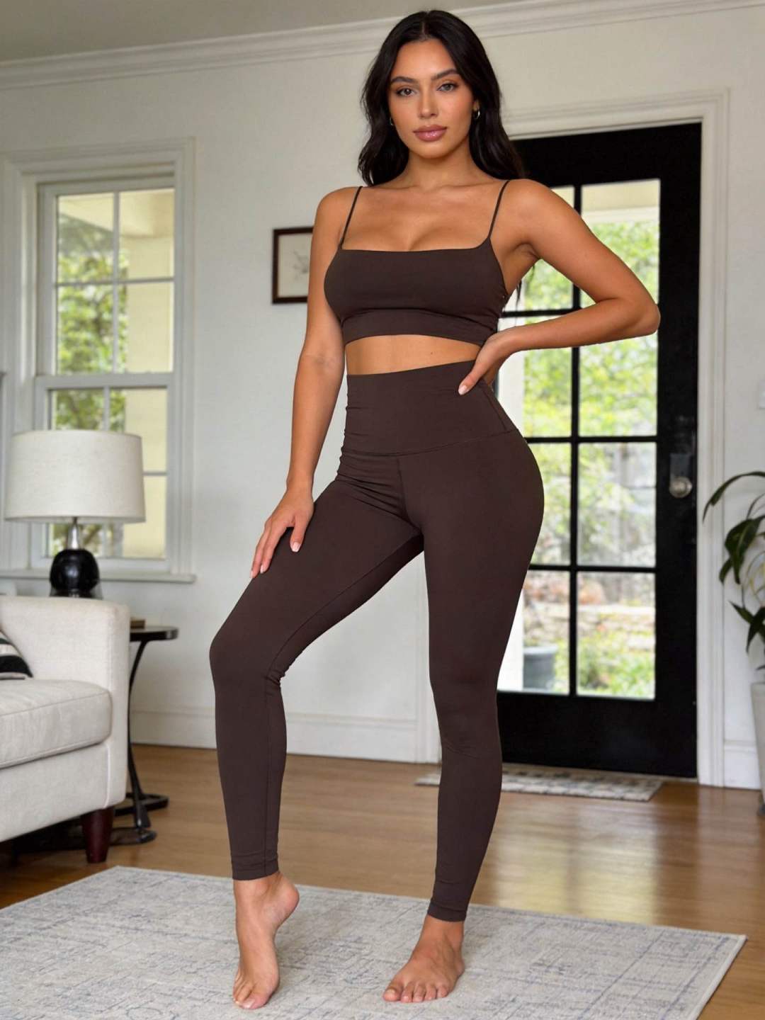 Leggings Gaine 88212 Choco (épais)