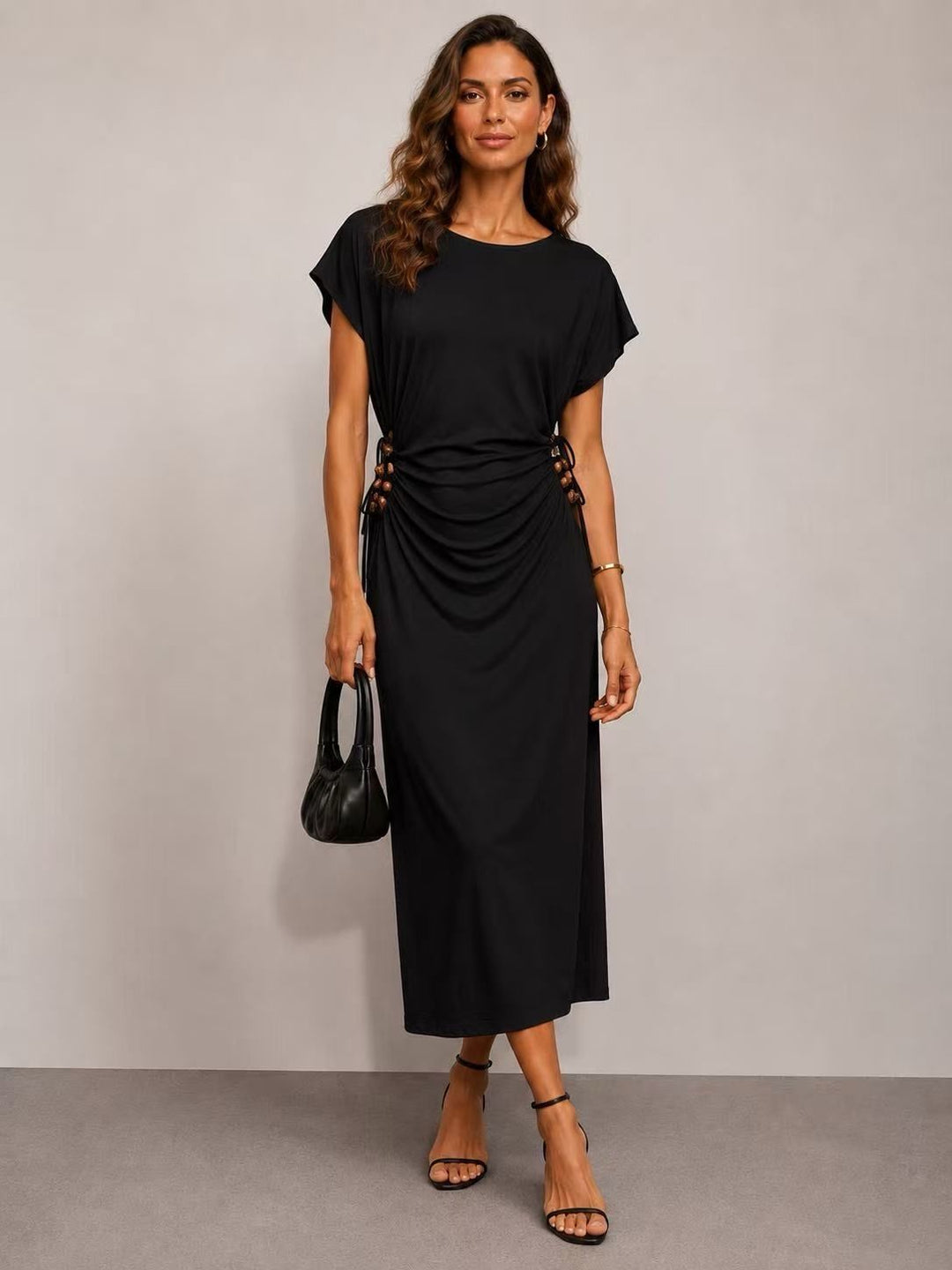 Robe longue cintré NOIR 50767