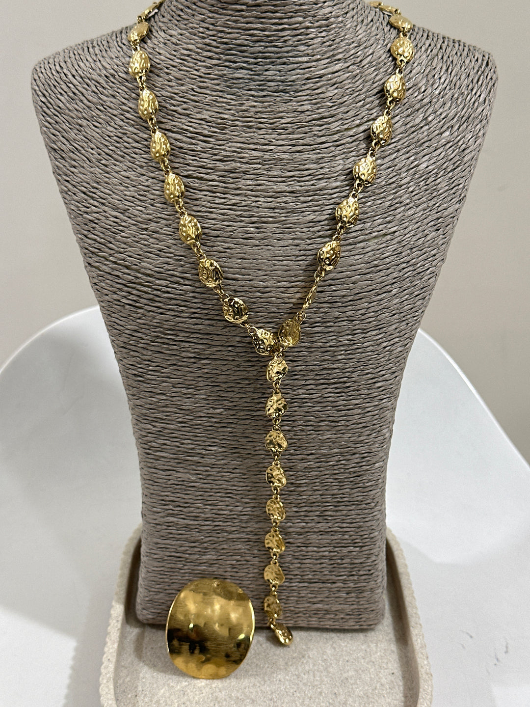 Set sautoir + bague or