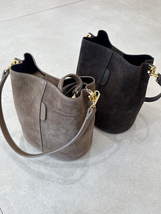 Sac daim cuir sceau