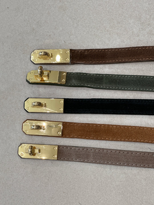 Ceinture cuir réglable