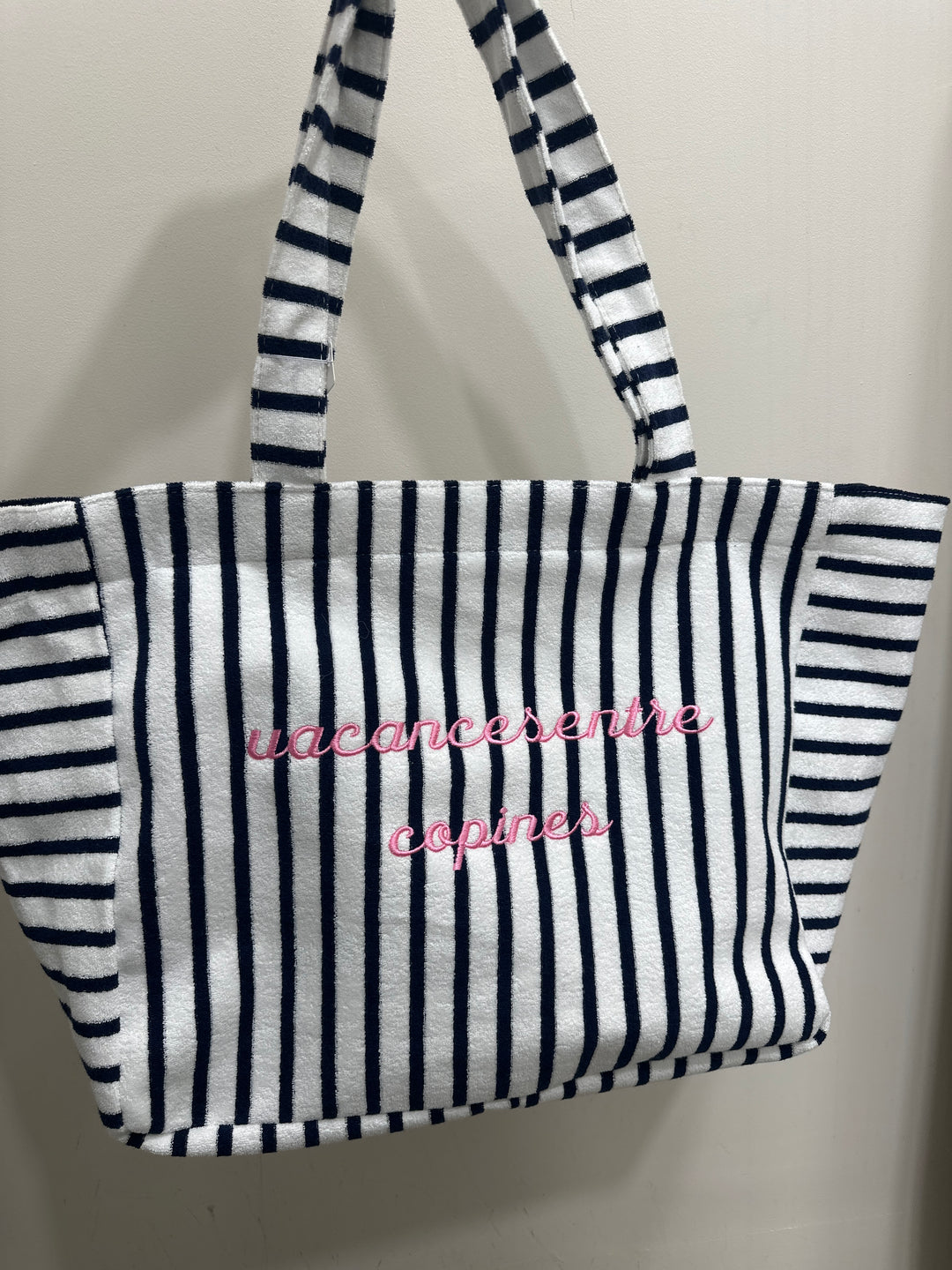 Sac rayure marine