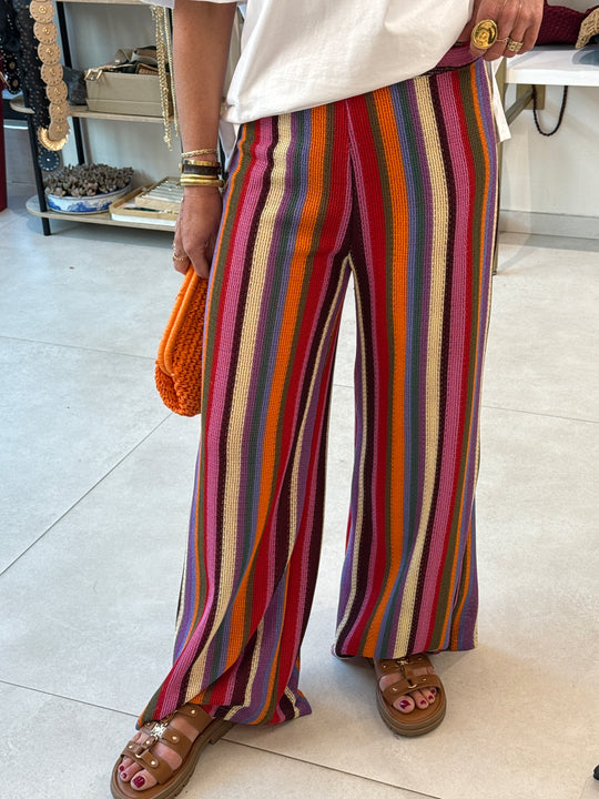 Pantalon Camilia multicolore