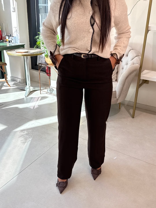 Pantalon Victoria choco / M756