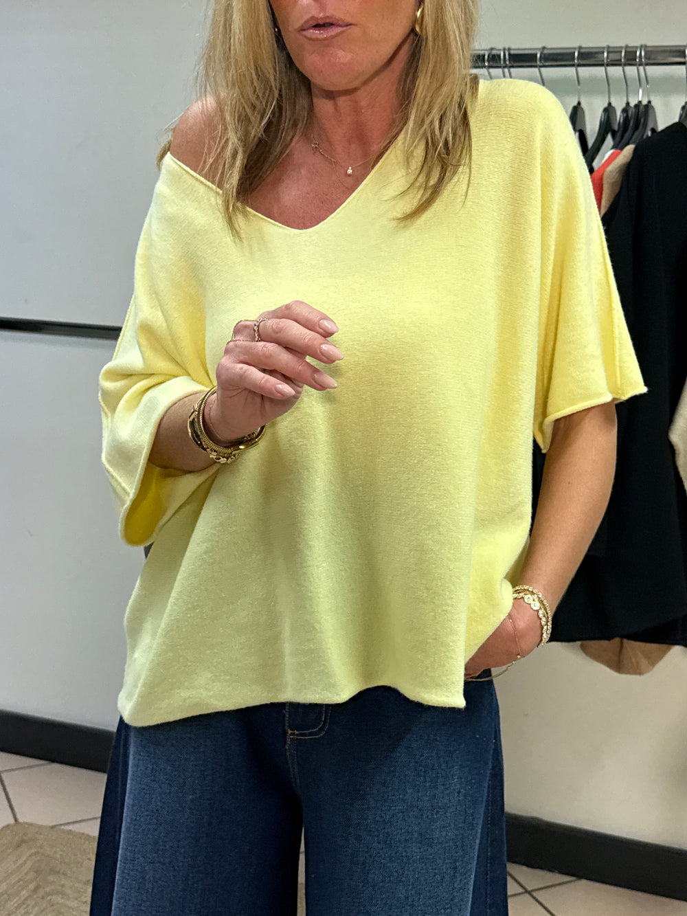 Pull manches courts Lolette