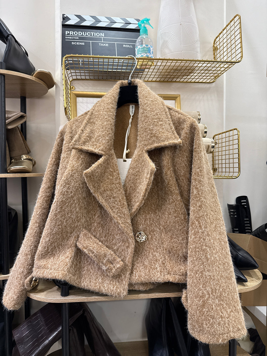 Veste lainer boutons 1542