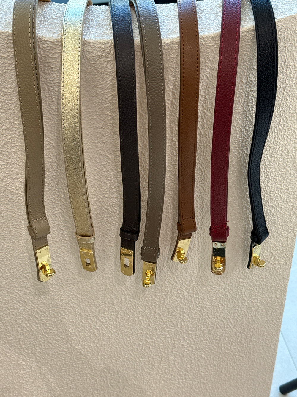 Ceinture cuir uni