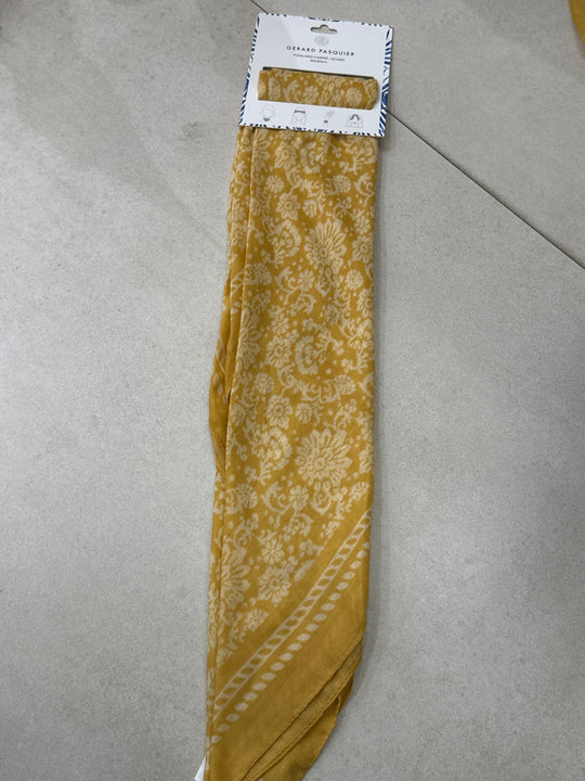 Petit Foulard carré JAUNE N63