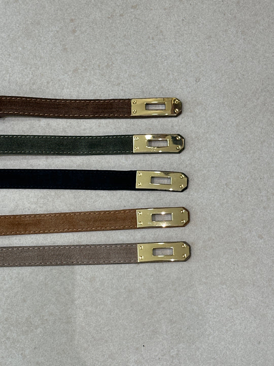 Ceinture cuir réglable