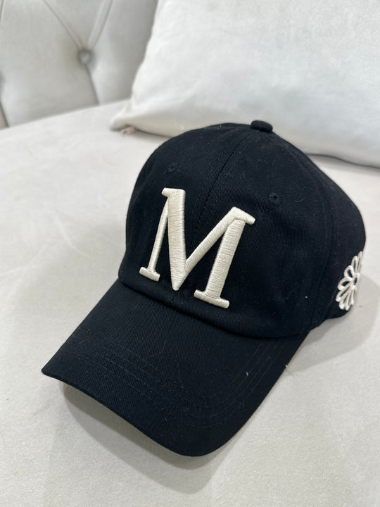 Casquette logo M noir