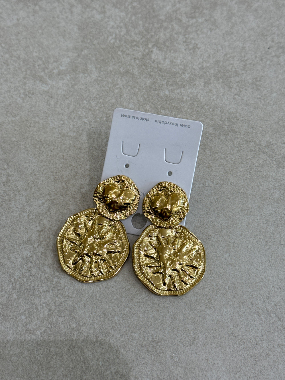Boucles ronds cœurs N82