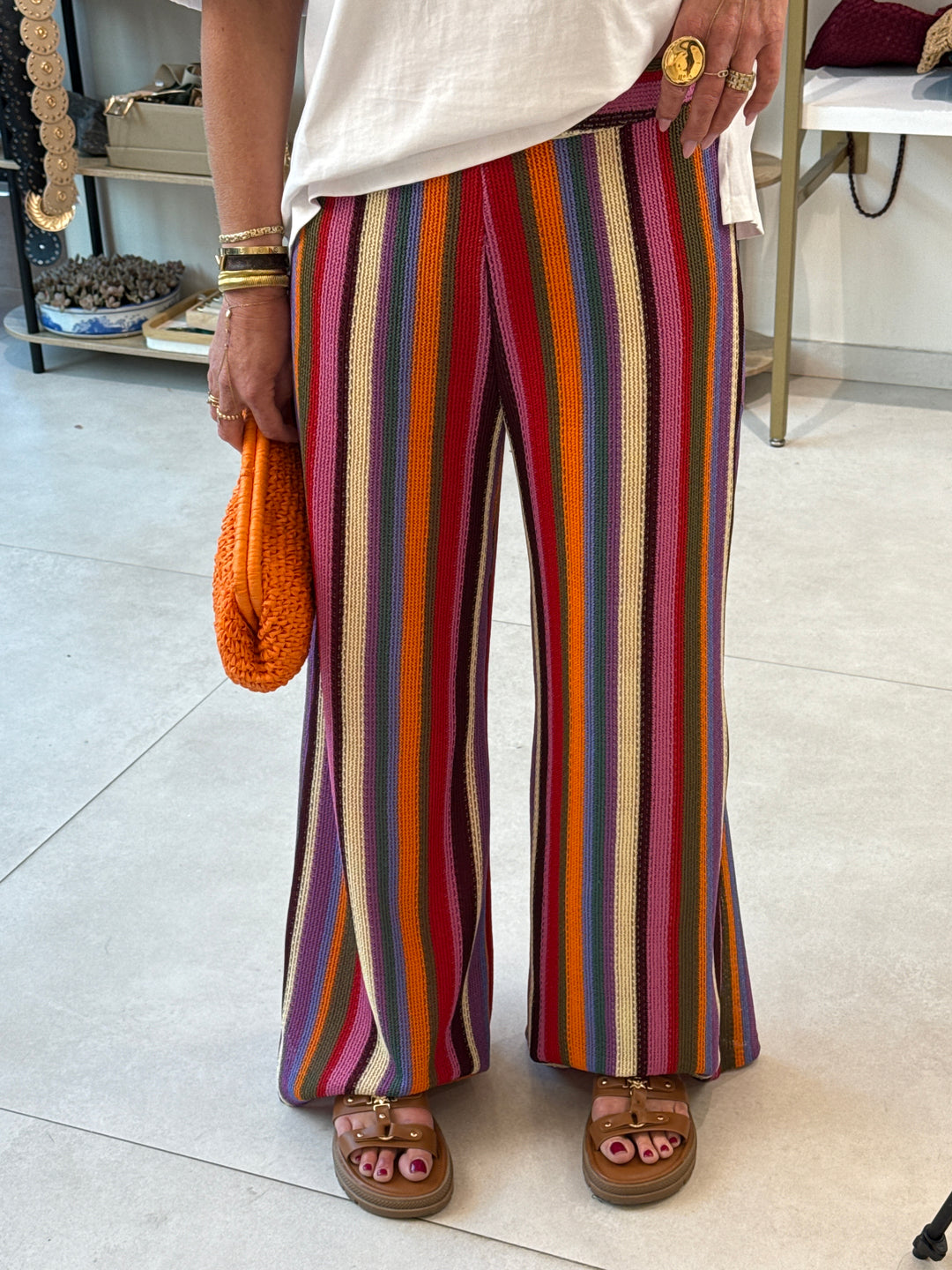 Pantalon Camilia multicolore