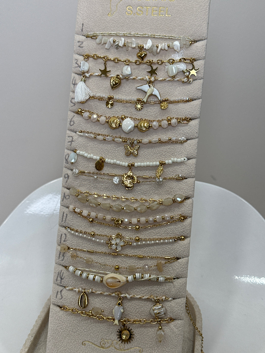 Bracelet de pieds Nude