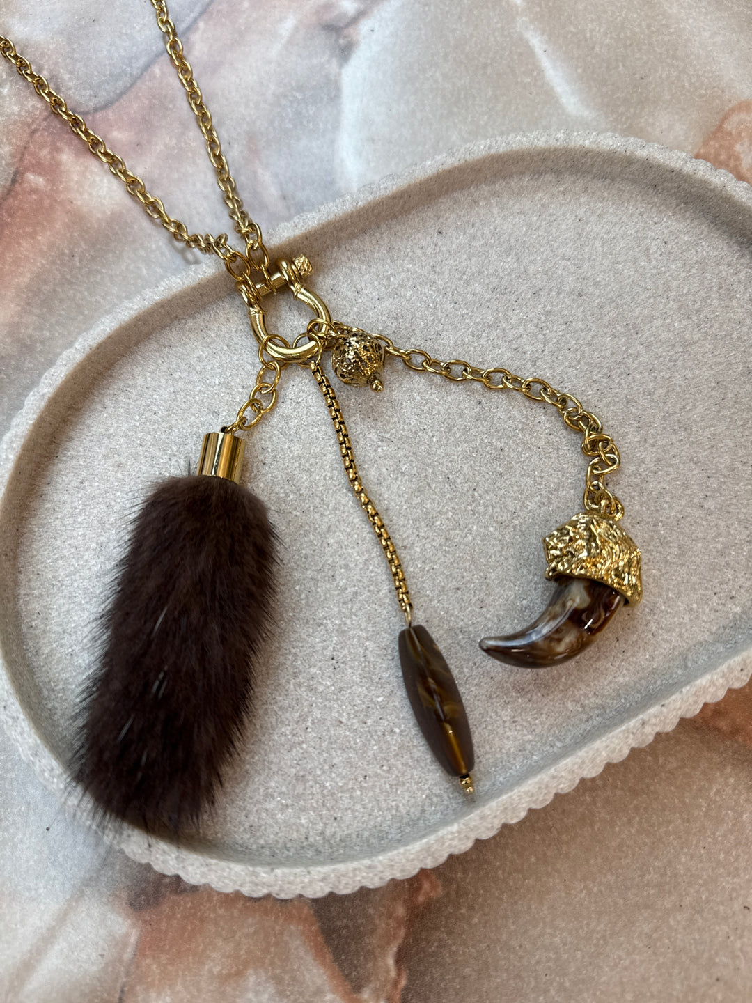 Collier long or pendentif plume 🪶