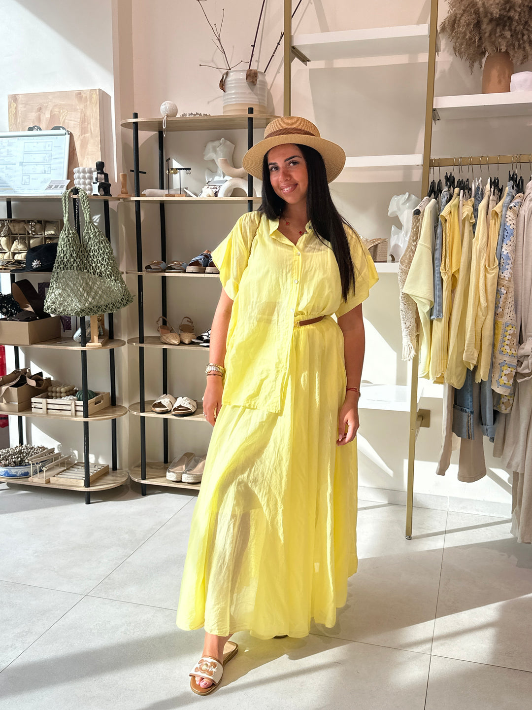 Blouse Jaune Hélène 14347