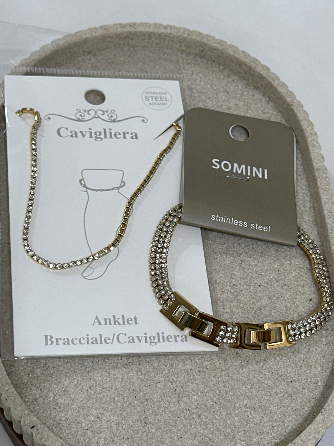 Set bracelet + bijoux pied