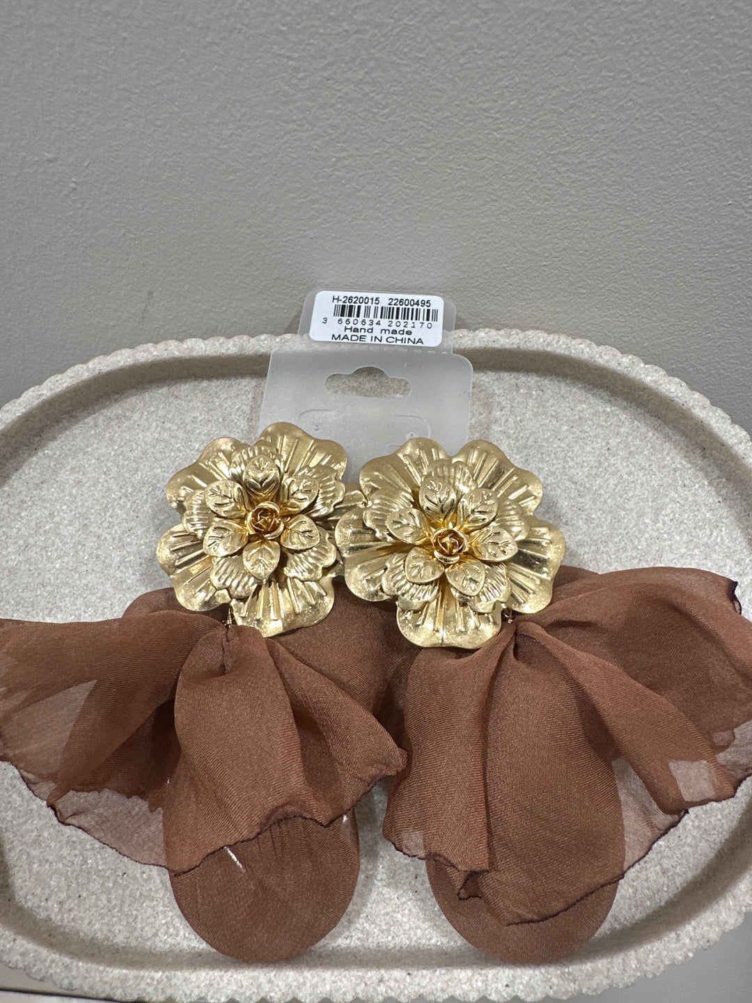 Boucles d'oreilles volant CHOCO