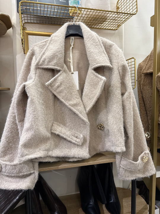 Veste lainer boutons 1542