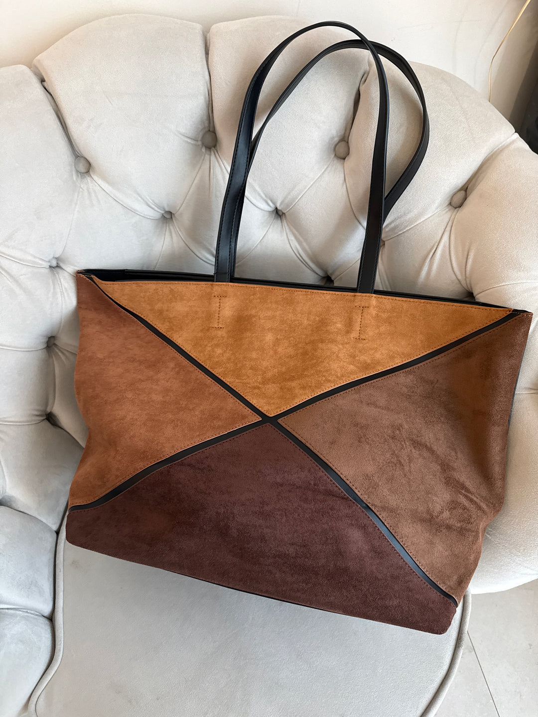 Sac grand format châtaigne 6214